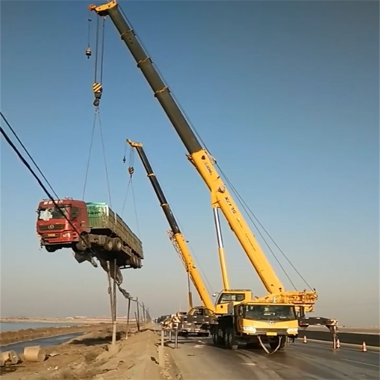 安陆吊车怎么吊货车